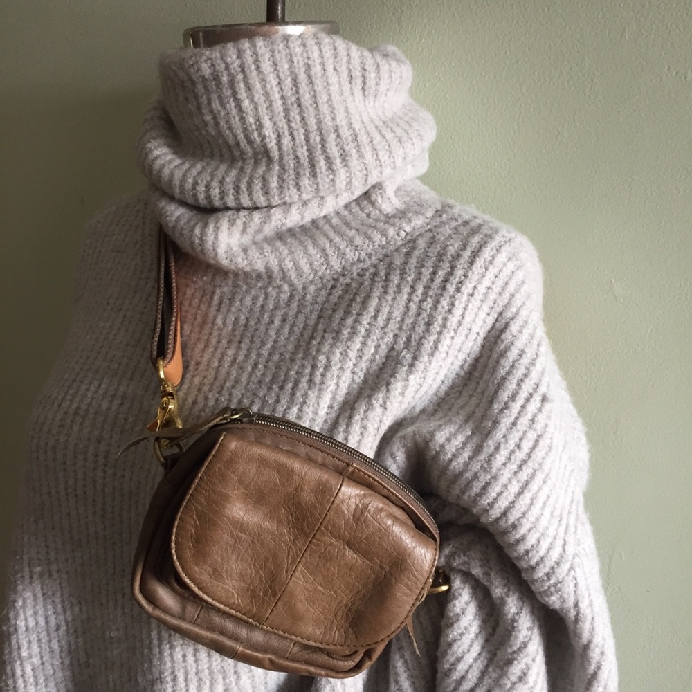 Brown Crossbody / Hip Belt Bag